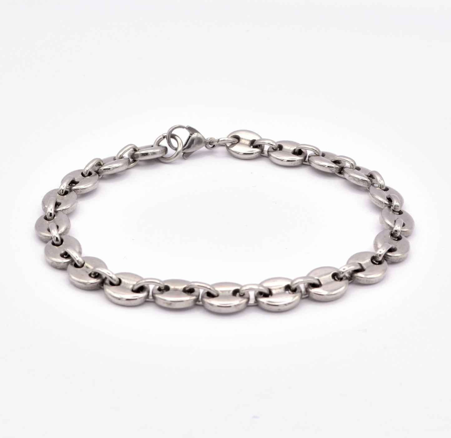 Bracelet graine de café argent