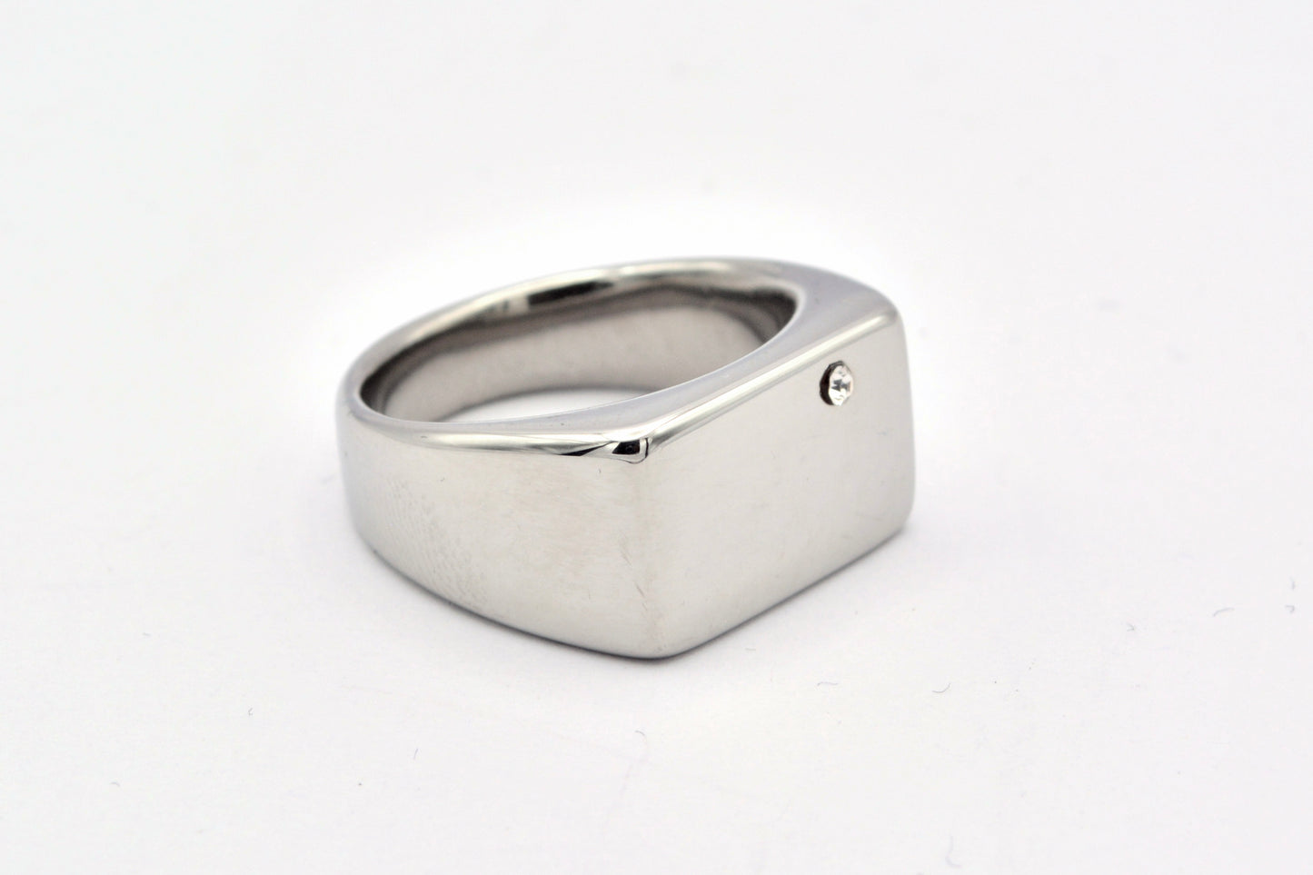 Chevalière diamanté