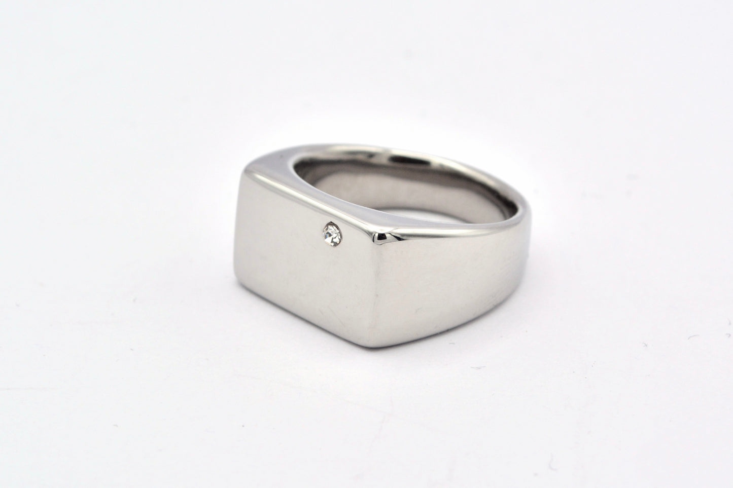 Chevalière diamanté