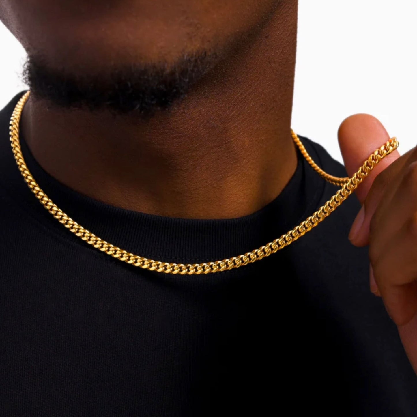 Collier américain or