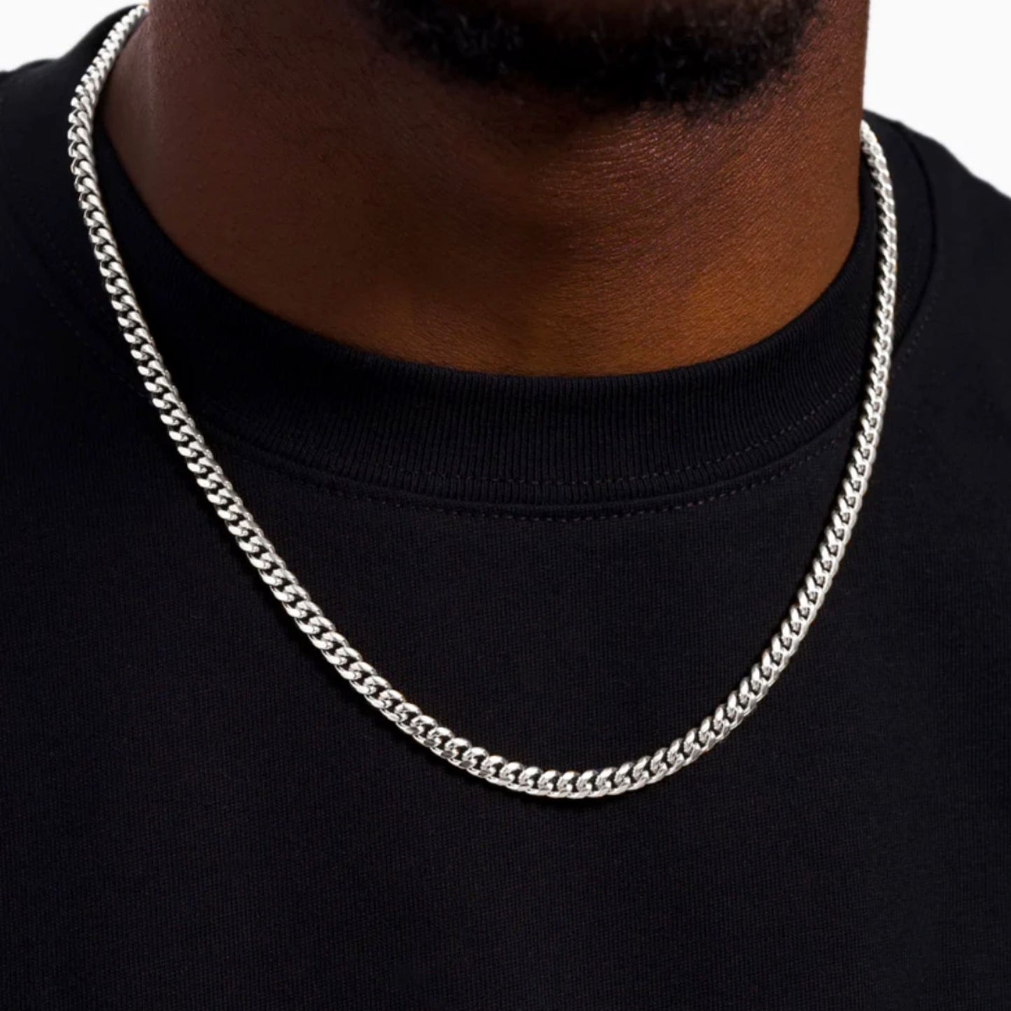 Collier américain argent