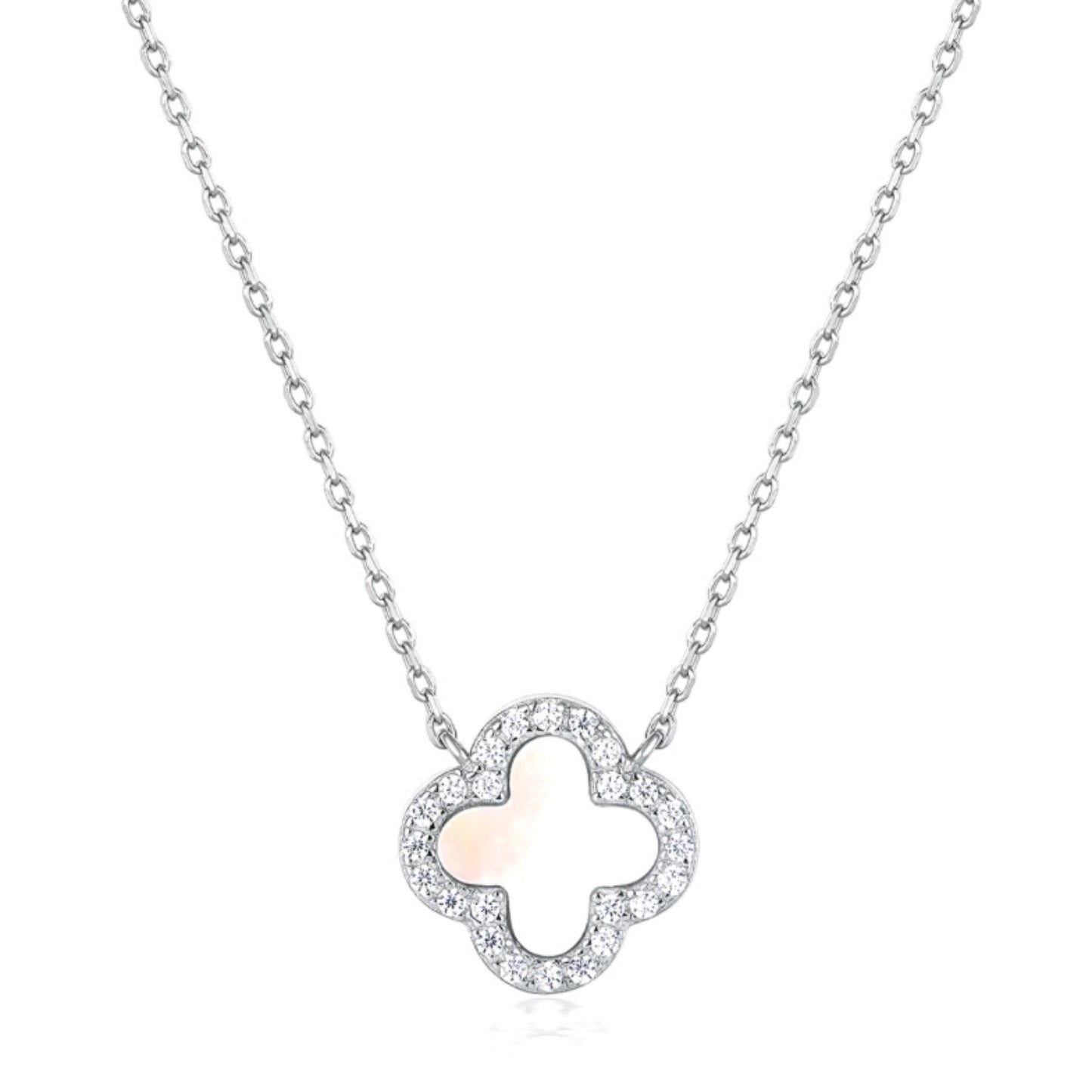 Collier Mélina cœur vert