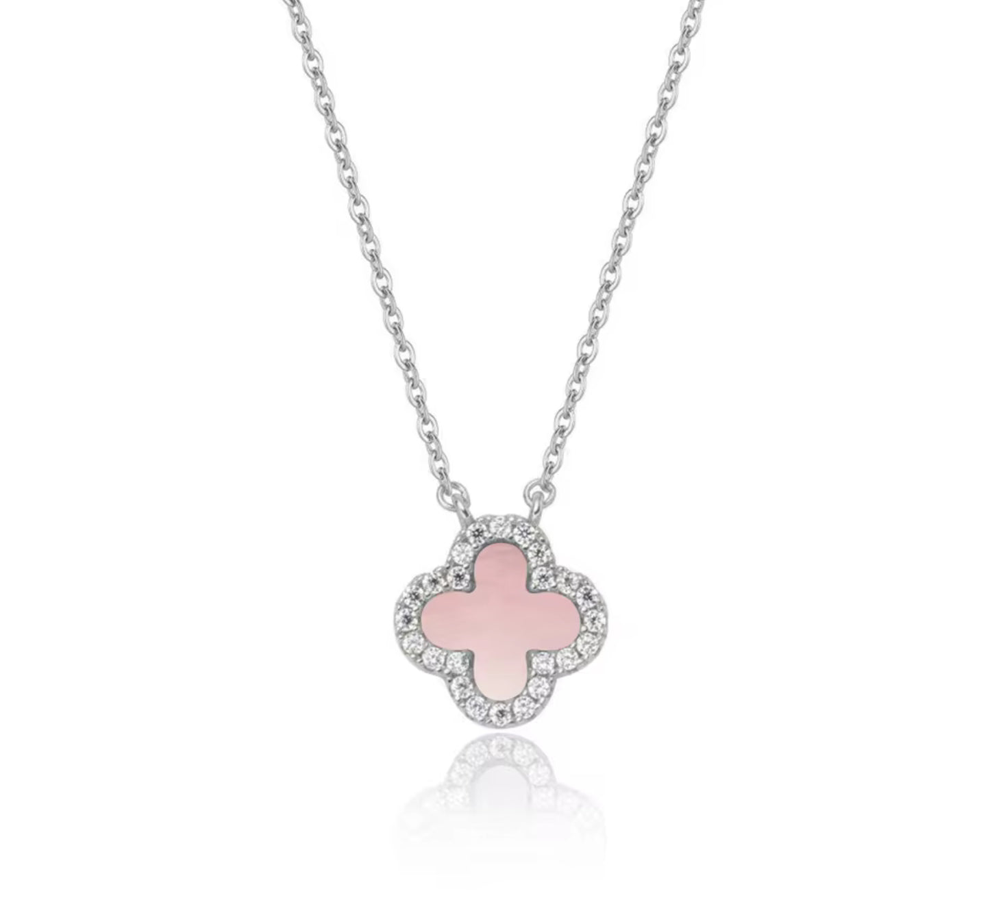 Collier Mélina cœur vert