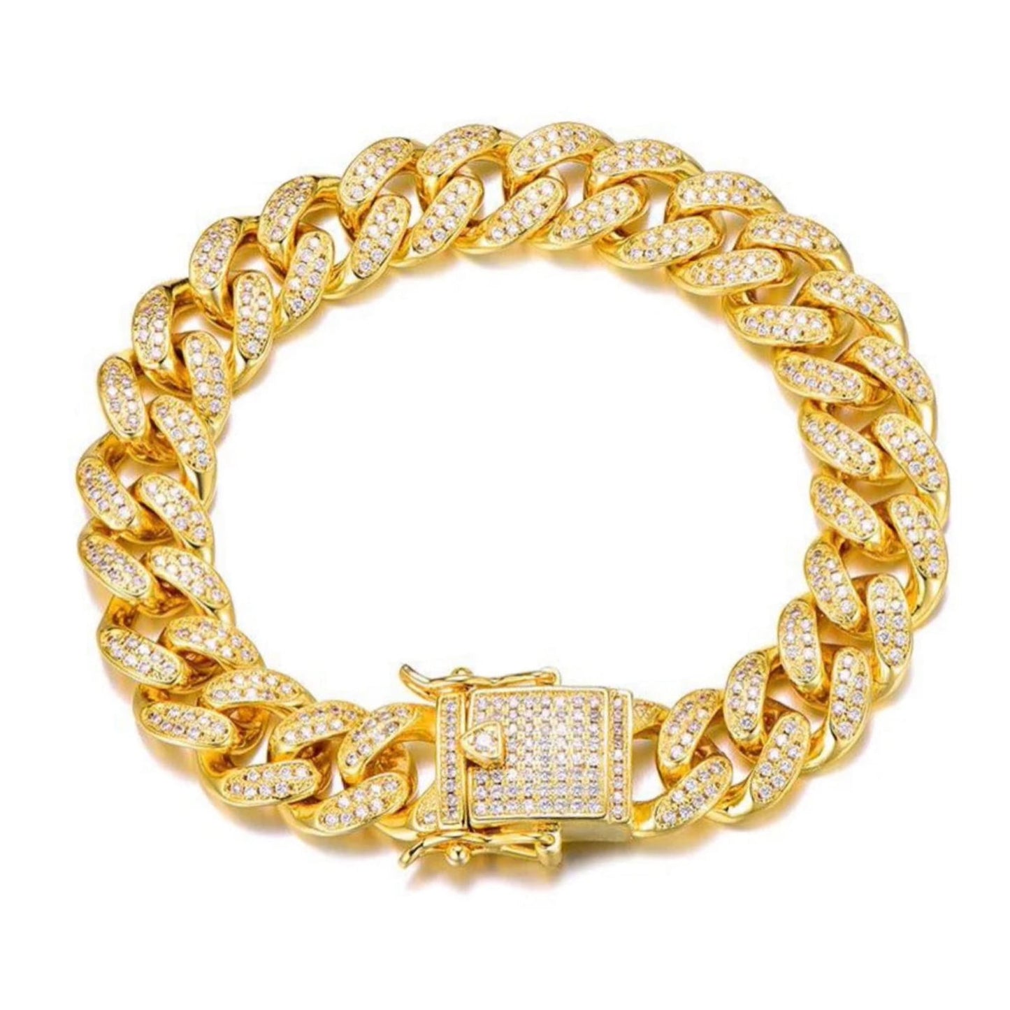 Bracelet luxux ice argent