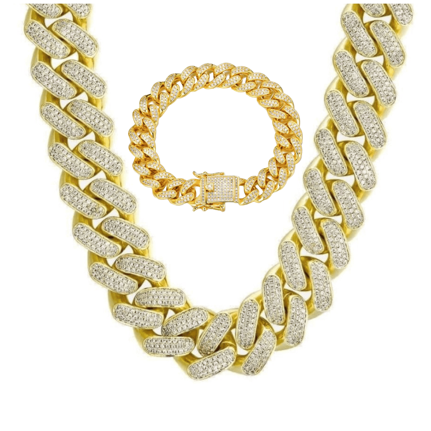 Parure luxux ice argent