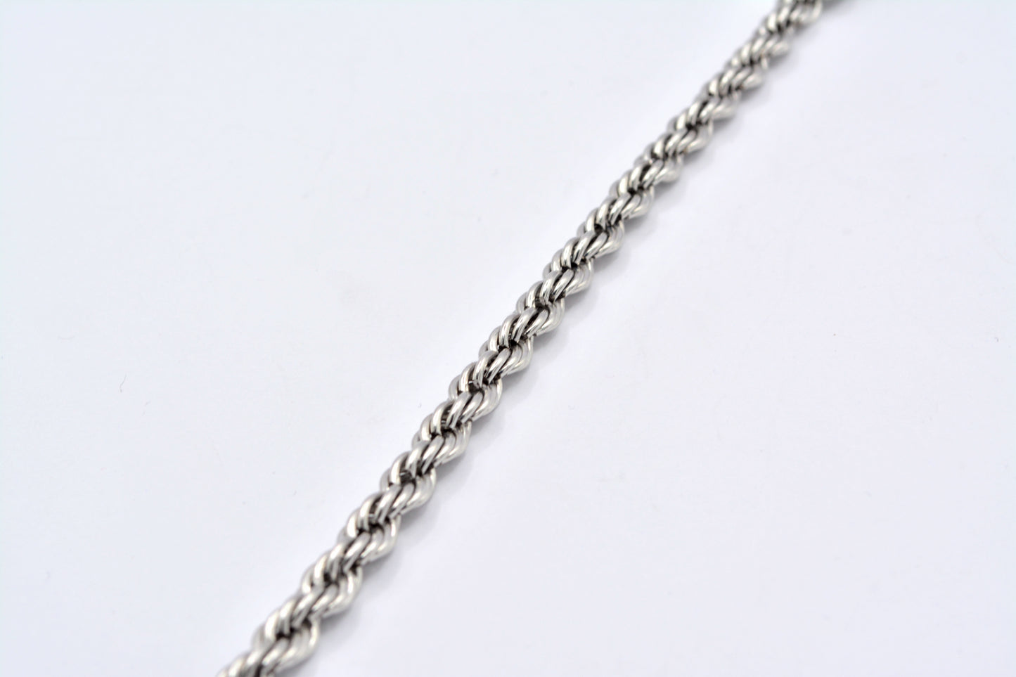 Bracelet torsadé argent