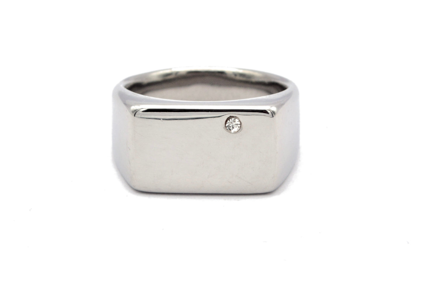 Chevalière diamanté