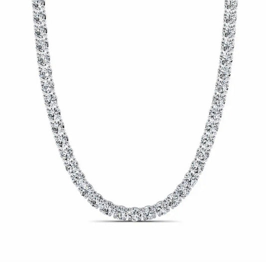 Chaîne tennis ice argent