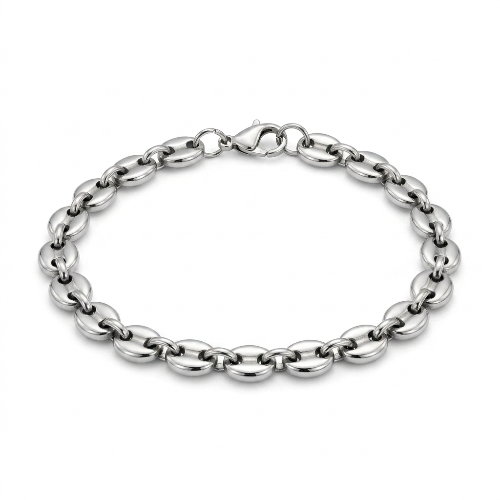 Bracelet graine de café or