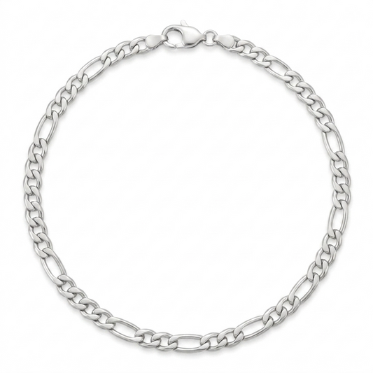 Collier figaro argent