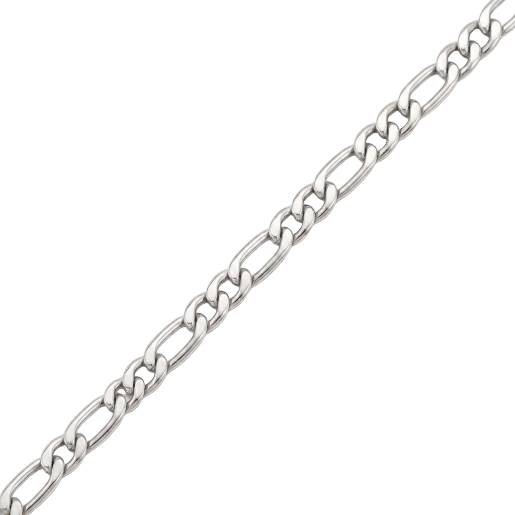 Collier figaro argent